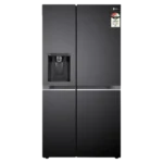 LG 630 Litres 3 Star Frost Free Side by Side Door Smart Wifi Enabled Refrigerator with Multi Air Flow (GL-L257CMC3, Matt Black)