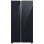 SAMSUNG 653 Litres 3 Star Frost Free Side by Side Door Smart Wifi Enabled Convertible Refrigerator with Twin Cooling Plus Technology (RS76CB81A333/HL, Glam Deep Charcoal)