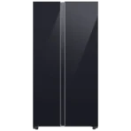 SAMSUNG 653 Litres 3 Star Frost Free Side by Side Door Smart Wifi Enabled Convertible Refrigerator with Twin Cooling Plus Technology (RS76CB81A333/HL, Glam Deep Charcoal)