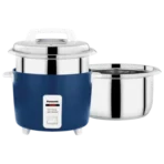 Panasonic Steel XS 1.8 Litre Electric Rice Cooker with Keep Warm Function (Midnight Blue)