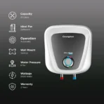 Crompton Solarium Care 25 Litre 5 Star Vertical Storage Geyser with Powerful Heating Element (White) - Image 2