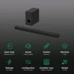 SONY HT-A9000 585W Bluetooth Soundbar with Remote (Dolby Digital, 7.1.2 Channel, Black) - Image 2