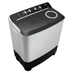 SAMSUNG 10.5 kg 5 Star Semi Automatic Washing Machine with Hexa Storm Pulsator (WT10C4260GG/TL, Light Gray) - Image 4