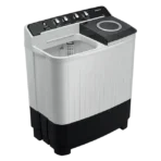 SAMSUNG 10.5 kg 5 Star Semi Automatic Washing Machine with Hexa Storm Pulsator (WT10C4260GG/TL, Light Gray) - Image 3