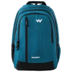 WILDCRAFT Casper 2 Polyester Laptop Backpack for 14.5 Inch Laptop (Water Resistant, Blue)