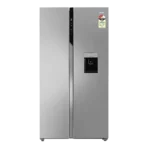 Haier 596 Litres 3 Star Frost Free Side by Side Door Smart Wifi Enabled Convertible Refrigerator with Deo Fresh Technology (HRS-682SWDU1, Shiny Steel)