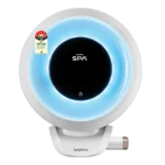 Symphony SPA 15 Litre 5 Star Vertical Storage Geyser with PUROPOD 9-Layer Advanced Water Filtration Technology (White & Grey)
