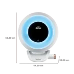 Symphony SPA 15 Litre 5 Star Vertical Storage Geyser with PUROPOD 9-Layer Advanced Water Filtration Technology (White & Grey) - Image 2