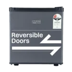 Croma 45 Litres 2 Star Direct Cool Single Door Refrigerator with Anti-Fungal Door Gasket (CRLR045DCC290113, Metallic Grey)