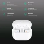 SAMSUNG Galaxy Buds3 Pro TWS Earbuds with Active Noise Cancellation (IP57 Water Resistant, 360 Audio, White) - Image 2