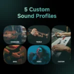 Redmi Buds 6 TWS Earbuds with Hybrid Active Noise Cancellation (IP54 Water Resistant, 42 Hours Playback, Spectre Black & Titan White & Ivy Greeen) [AA1102/304] - Image 5