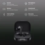 Redmi Buds 6 TWS Earbuds with Hybrid Active Noise Cancellation (IP54 Water Resistant, 42 Hours Playback, Spectre Black & Titan White & Ivy Greeen) [AA1102/304] - Image 2