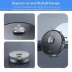 ILIFE A20 Pro Robotic Vacuum Cleaner & Mop with Wi-Fi Connectivity (Alexa & Google Assistant, Dove Gray) - Image 2