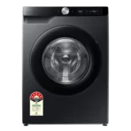 SAMSUNG 9 kg 5 Star Wi-Fi Inverter Fully Automatic Front Load Washing Machine (WW90DG6U24ABTL, Bubble Technology, Black)