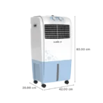 HAVELLS Tuono 25 Litres Personal Air Cooler with Dust Filter Net (Ice Chamber, White & Grey) - Image 2