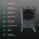 KENSTAR Mahakool HC 70 Litres Desert Air Cooler with Quadra Flow Technology (Inverter Compatible, Grey) - Image 2