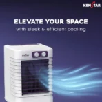 KENSTAR Pulse HC 20 Litres Personal Air Cooler with Double Ball Bearing Motor (Collapsible Louvres, White) - Image 5