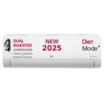 LG 6 in 1 Convertible  Dual Inverter Split AC with 4 Way Swing (2025 Model, Copper Condenser, US-Q24ENXE.ANLG)