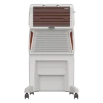 Symphony Touch 50 Litres Desert Air Cooler with Fully Closable Louvers (CFD Technology, White)