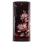 LG 210 Litres 5 Star Direct Cool Single Door Refrigerator with Auto Smart Connect (GL-D231ASMU, Scarlet Marvel)