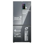 Haier Lumiere 520 Liters 3 Star Frost Free French Door Smart Wifi Enabled Convertible Refrigerator with Colorful Digital Display (HRB-600MGU1, Mirror Glass)