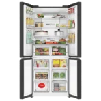 Haier Lumiere 520 Liters 3 Star Frost Free French Door Smart Wifi Enabled Convertible Refrigerator with Colorful Digital Display (HRB-600MGU1, Mirror Glass) - Image 3