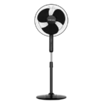 BAJAJ Neo Spectrum 400mm 3 Blade Copper Motor Pedestal Fan (Thermal Overload Protection, Black)