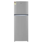 Haier 240 Litres 2 Star Frost Free Double Door Refrigerator with Stabilizer Free Operation (HRF-2902IEBS-P, Brushline Silver)