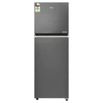 Haier 240 Litres 2 Star Frost Free Double Door Convertible Refrigerator with Turbo Icing Technology (HRF-2902IBGB-P, GE Black)