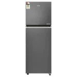 Haier 240 Litres 2 Star Frost Free Double Door Convertible Refrigerator with Turbo Icing Technology (HRF-2902IBGB-P, GE Black)