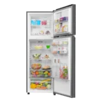 Haier 240 Litres 2 Star Frost Free Double Door Convertible Refrigerator with Turbo Icing Technology (HRF-2902IBGB-P, GE Black) - Image 2