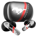 GOBOULT Mustang Dyno TWS Earbuds with Environmental Noise Cancellation (IPX5 Water Resistant, Fast Charging, Dyno Silver)