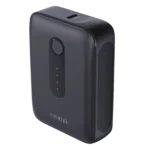 Croma Compact 10000 mAh 30W Fast Charging Power Bank (1 Type A & 1 Type C Port, Multi-Level Protection for Safe Charging, Black)