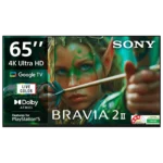SONY BRAVIA 2  4K Ultra HD LED Smart Google TV with Built- in Chromecast (2025 model)