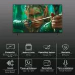 SONY BRAVIA 2  4K Ultra HD LED Smart Google TV with Built- in Chromecast (2025 model) - Image 2