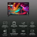 Croma 80 cm (32 inch) LED HD Ready Smart Linux TV with A+ Grade LED Panel[AA1097/104] - Image 4