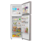 Haier 268 Litres 2 Star Frost Free Double Door Convertible Refrigerator with Turbo Icing Technology (HRF-3182IBNS-P, Nickel Steel) - Image 3
