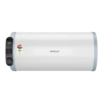 HAVELLS Fabia Slim LH 10 Litre 4 Star Horizontal Storage Geyser with Whirlflow Technology (White & Blue)