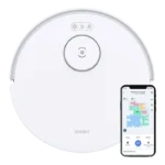 ECOVACS Deebot N20 Pro Robotic Vacuum Cleaner & Mop with ZeroTangle Anti Tangle Technology (OZMO Pro 2.0 Vibrating Mopping System, White)