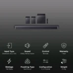 SAMSUNG Q Series 756W Soundbar with Remote (Dolby Atmos, 11.1.4 Channel, Titan Black) - Image 2