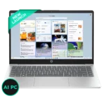 HP 14-gr1028TU Intel Core Ultra 7 Thin & Light Laptop (16GB, 512GB SSD, Windows 11 Home, 14 inch Full HD Display, Natural Silver, 1.4 KG)