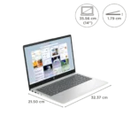 HP 14-gr1028TU Intel Core Ultra 7 Thin & Light Laptop (16GB, 512GB SSD, Windows 11 Home, 14 inch Full HD Display, Natural Silver, 1.4 KG) - Image 2