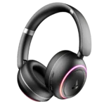 boAt Rockerz 480 Bluetooth Over Ear Headphone with Mic (60 Hours Playtime, Over Ear, Black Sabre)