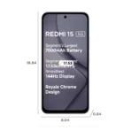 Redmi 15 5G (6GB & 8 GB RAM, 128GB & 256GB ROM), (Sandy Purple & Midnight Black & Frosted White) [AA1102/306] - Image 3