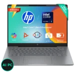 HP OmniBook 7 Intel Core Ultra 5 Laptop (16GB, 512GB SSD, Windows 11, 14 inch 2K OLED Display, MS Office 2024, Meteor Silver, 1.41 KG)