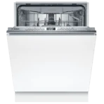 BOSCH Series 6 15 Place Settings Built-in Smart Dishwasher With Self Cleaning Filter (No Pre-rinse Required, White)