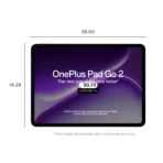 OnePlus Pad Go 2 Wi-Fi Android Tablet (12.1 Inch, 8GB RAM, 128GB ROM, Lavender Drift) - Image 2