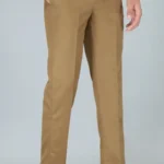 Kurus Regular Fit Men Gold Trousers (Size-36) [AA1102/250]