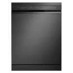 LG 15 Place Settings Free Standing Smart Dishwasher with Top Control Panel (No Pre-rinse Required, Matte Black)
