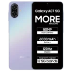 SAMSUNG Galaxy A07 5G (6GB RAM, 128GB, Light Violet) - Image 3